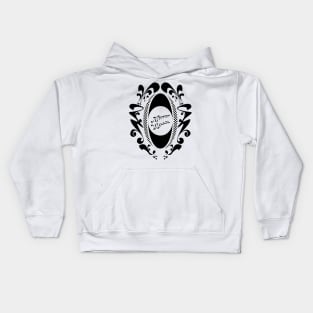 Mirror Mirror Art Nouveau Funky Kids Hoodie